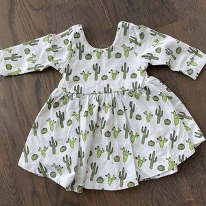 Monica & Andy cactus dress size 0-6 months